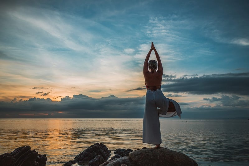 Yin Yoga Pose